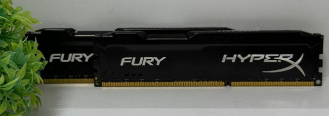 Оперативная память Kingston HyperX FURY Black Series [HX316C10FBK2/16] 16ГБ DDR3 (2X8GB) 1600Mhz  