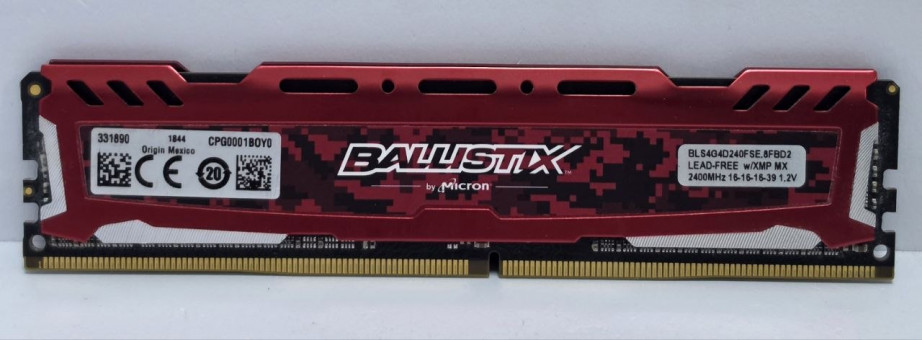 Оперативная память Crucial Ballistix BLS4G4D240FSE 4GB DDR4 2400MHz