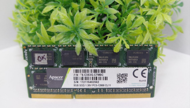 Оперативная память Apacer 8GB/DDR3/1600MHz so-dimm Оперативная память Apacer 8GB/DDR3/1600MHz so-dimm