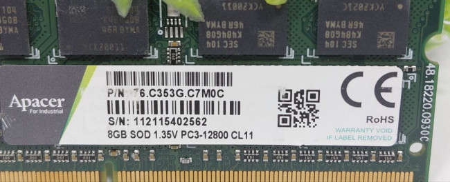 Оперативная память Apacer 8GB/DDR3/1600MHz so-dimm Оперативная память Apacer 8GB/DDR3/1600MHz so-dimm