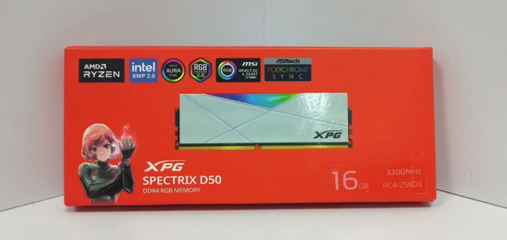 Оперативная память DDR4 XPG [AX4U320016G16A-SW50] 3200Mhz 16GB