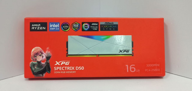 Оперативная память DDR4 XPG [AX4U320016G16A-SW50] 3200Mhz 16GB