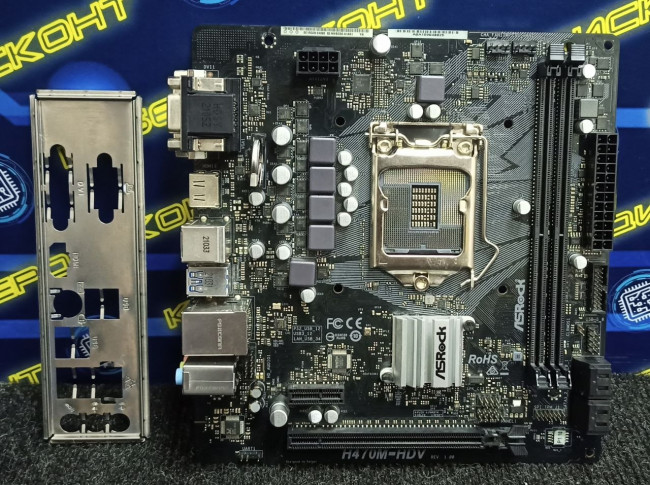 Материнская плата AsRock H470M-HDV LGA1200
