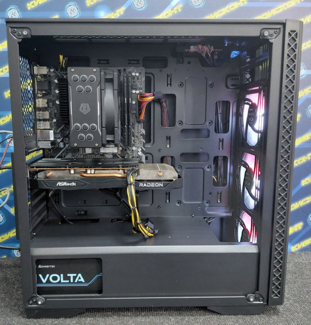 Игровой системный блок (R5-5600, 16GB, SSD256GB, HDD1TB, RX 6600 XT 8GB) Игровой системный блок (R5-5600, 16GB, SSD256GB, HDD1TB, RX 6600 XT 8GB)