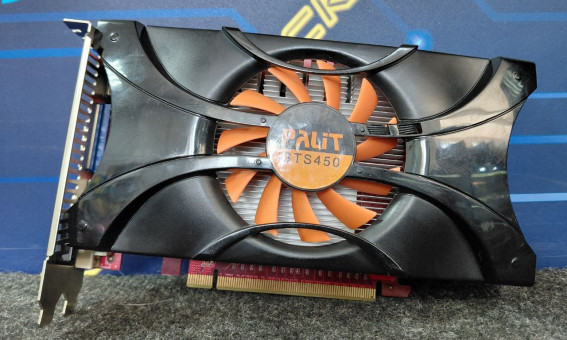 Видеокарта Palit GeForce GTS 450 512GB Видеокарта Palit GeForce GTS 450 512GB