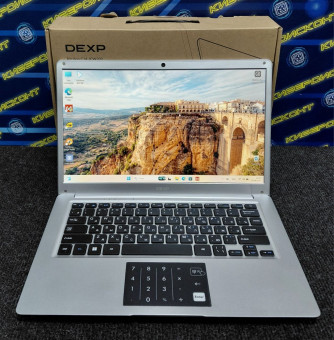 Ноутбук Dexp Aquilon C14-Icw202 14"(N4020, 8GB, SSD128, Intel HD)