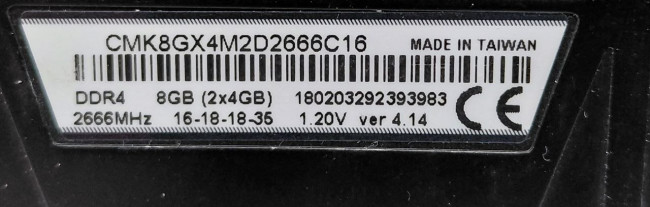 Оперативная память Corsair Vengeance LPX CMK8GX4M2D2666C16 2X4GB 2666Mhz DDR4 Оперативная память Corsair Vengeance LPX CMK8GX4M2D2666C16 2X4GB 2666Mhz DDR4