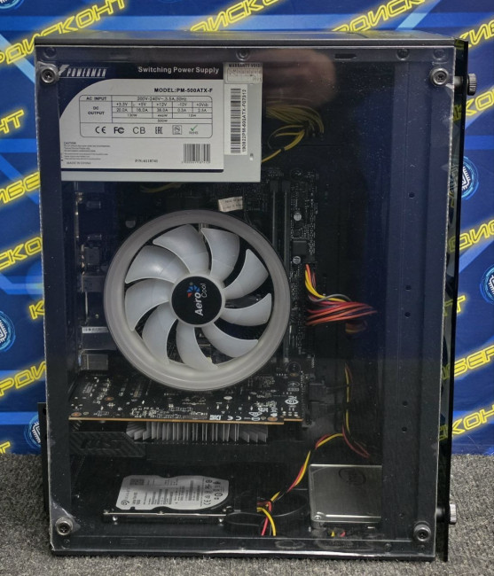 Системный блок (i3-10105F, 16GB, SSD256 + HDD500, RX 6400 4GB)