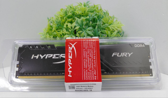 Оперативная память Kingston HyperX FURY DDR4 16GB 2666Mhz Оперативная память Kingston HyperX FURY DDR4 16GB 2666Mhz