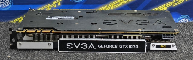 Видеокарта EVGA GeForce GTX 1070 8GB GDDR5