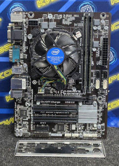 Материнская плата GIGABYTE GA-H81M-S2PV + Core i5-4570 + 8GB + кулер Материнская плата GIGABYTE GA-H81M-S2PV + Core i5-4570 + 8GB + кулер