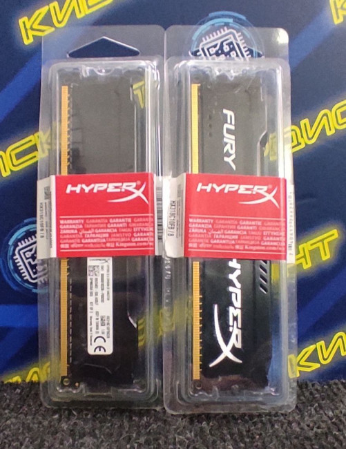 Оперативная память Kingston HyperX FURY Black HX318C10FBK2/8 8GB(2x4GB) DDR3 1866 Mhz Оперативная память Kingston HyperX FURY Black HX318C10FBK2/8 8GB(2x4GB) DDR3 1866 Mhz