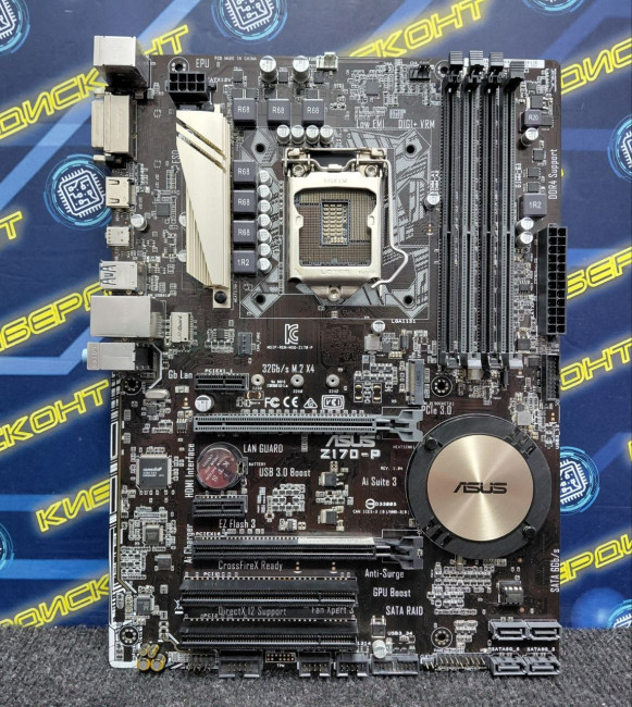 Материнская плата Asus Z170-P 1151 сокет Материнская плата Asus Z170-P 1151 сокет