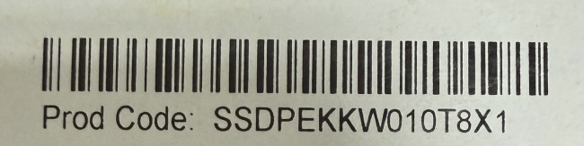 SSD-накопитель Intel 760p Series [SSDPEKKW010T8X1] 1TB