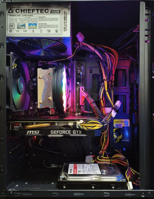 Игровой системный блок (i5-7500, 16GB, SSD240, HDD1TB, GTX 1660 Super 6GB) Игровой системный блок (i5-7500, 16GB, SSD240, HDD1TB, GTX 1660 Super 6GB)