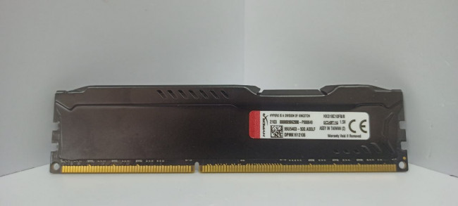 Оперативная память Kingston HyperX FURY Black (HX318C10FB/8) 8GB DDR3 1866 Mhz Оперативная память Kingston HyperX FURY Black (HX318C10FB/8) 8GB DDR3 1866 Mhz