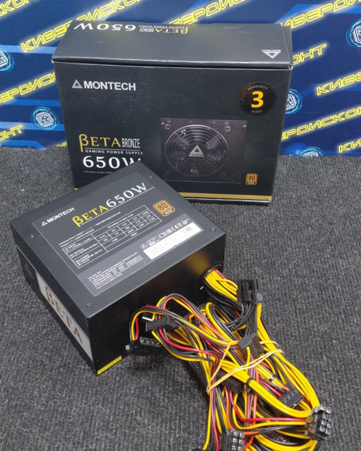 Блок питания Montech Beta 650W Блок питания Montech Beta 650W