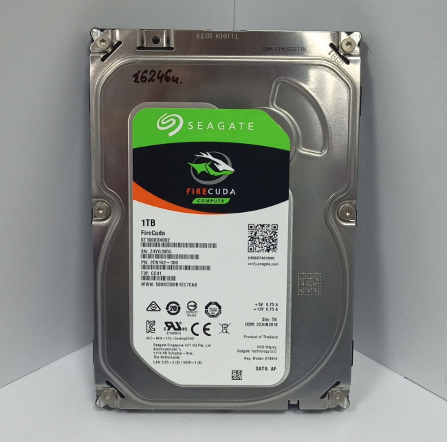 Жёсткий диск 3.5" Seagate Firecuda Compute ST1000DX002 1TB Жёсткий диск 3.5" Seagate Firecuda Compute ST1000DX002 1TB