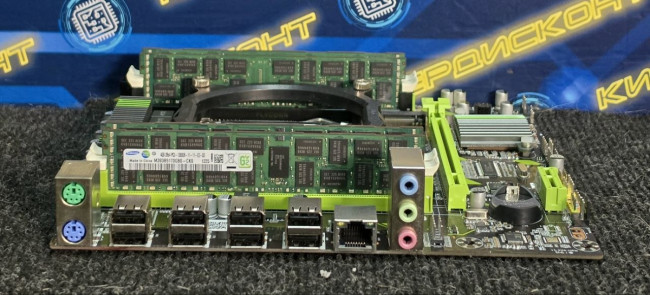 Комплект мат. плата X79G 1.21 + E5-2640 + DDR3, 4 ГБx4 Комплект мат. плата X79G 1.21 + E5-2640 + DDR3, 4 ГБx4