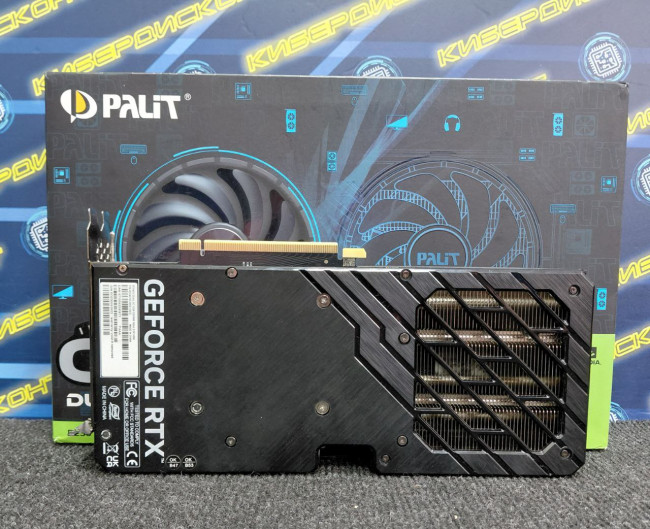Видеокарта Palit GeForce RTX 4070 Dual OC 12GB Видеокарта Palit GeForce RTX 4070 Dual OC 12GB