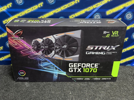 Видеокарта Asus Strix GeForce GTX 1070 Gaming 8GB GDDR5X Видеокарта Asus Strix GeForce GTX 1070 Gaming 8GB GDDR5X