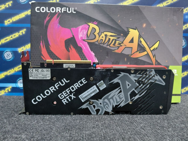 Видеокарта Colorful GeForce RTX 3070 NB-V 8GB Видеокарта Colorful GeForce RTX 3070 NB-V 8GB