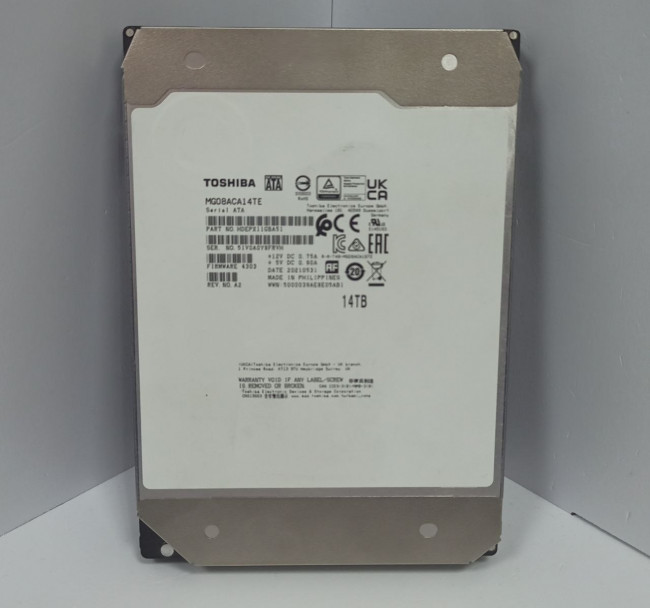 Жесткий диск 3.5" Toshiba 14TB MG08AСA14TE Жесткий диск 3.5" Toshiba 14TB MG08AСA14TE