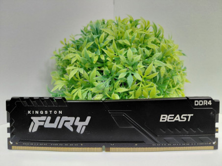 Оперативная память Kingston Fury Beast KF432C16BB/4 4GB DDR4 3200Mhz Оперативная память Kingston Fury Beast KF432C16BB/4 4GB DDR4 3200Mhz