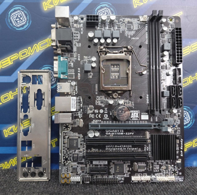 Материнская плата Gigabyte GA-H110M-S2PV 1151 сокет DDR4 