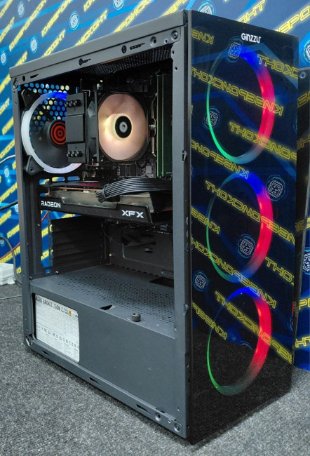 Игровой системный блок (i5-10400F, 16GB, SSD 256GB, 1TB, RX 6600 8GB) Игровой системный блок (i5-10400F, 16GB, SSD 256GB, 1TB, RX 6600 8GB)