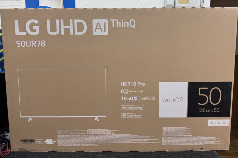 Телевизор LG 50UR78006LK черный 50" (125 см) Новый. Телевизор LG 50UR78006LK черный 50" (125 см) Новый.
