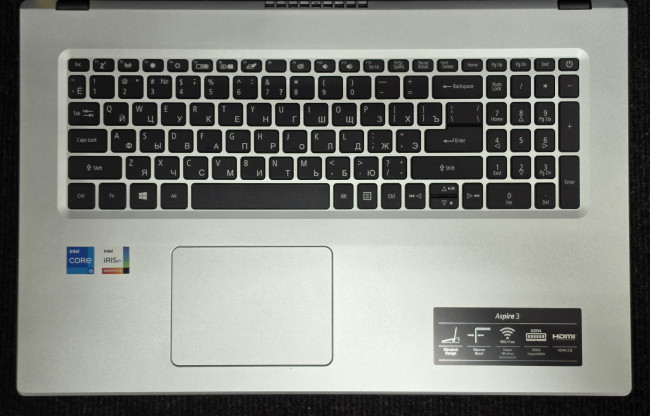 Ноутбук Acer A317-53 17.3" (i5-1135G7, 12GB, 512GB, iXE) Ноутбук Acer A317-53 17.3" (i5-1135G7, 12GB, 512GB, iXE)