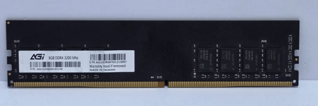 Оперативная память AGI AGI320008UD138 8GB DDR4 Оперативная память AGI AGI320008UD138 8GB DDR4