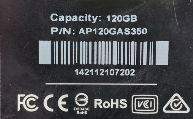SSD-накопитель Apacer Panther 120GB