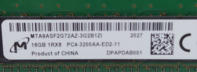 Оперативная память Crucial CT16G4DFS832A DDR4 16Gb 3200 Мгц Оперативная память Crucial CT16G4DFS832A DDR4 16Gb 3200 Мгц