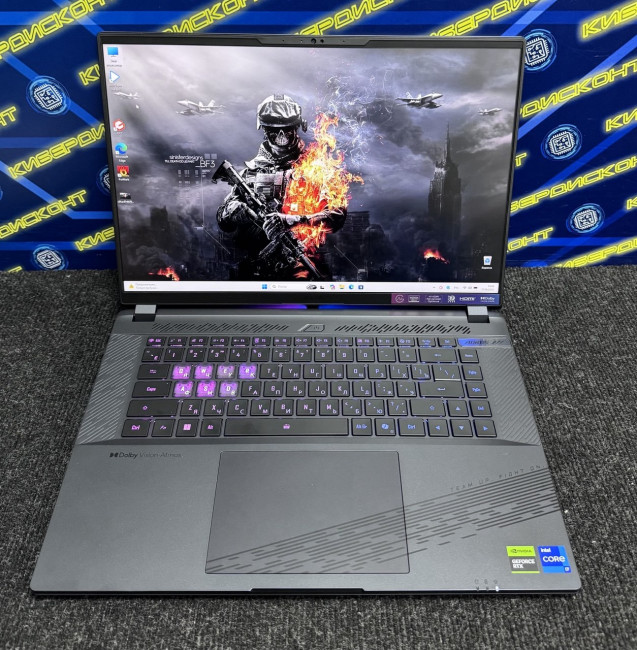 Ноутбук игровой Gigabyte Aorus 16X 9SG 16" (i7-13650HX, 16GB, SSD 1TB, RTX 4070 8GB)