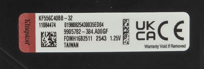 Оперативная память Kingston HyperX Fury (KF556C40BB-32) 32GB DDR5/5600Mhz Оперативная память Kingston HyperX Fury (KF556C40BB-32) 32GB DDR5/5600Mhz