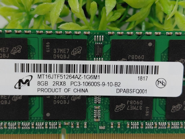 Оперативная память Micron MT16JTF51264AZ-1G6M1 8GB DDR3 1333Mhz 