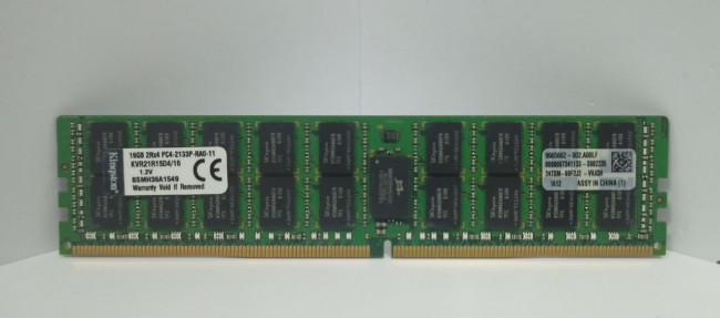 Серверная оперативная память Kingston [KVR21R15D4/16] 16GB/2133MHz/DDR4